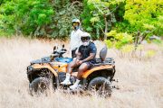 Quad Bike Adventure Boat Cruise and Buffet Day Trip to Akosombo